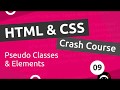 HTML & CSS Crash Course Tutorial #9 - Pseudo Classes & Elements