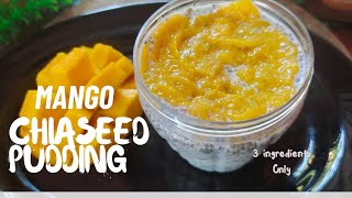 mango chiaseed puddingമാമ്പഴം വെച്ച് ഒരു കിടിലൻ ചിയ സീഡ് പുഡിങ് തയ്യറാക്കിയാലോ /weightloss recipe