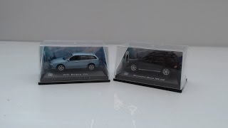 hongwell / cararama 1:72 scale models, alfa 156 and mercedes ml