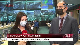 AKOM teyakkuzda: İstanbul'da kar tedbirleri | Ulusal Kanal muhabiri İnci Erdoğan aktardı