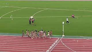 2022全日本インカレ　女子1500m予選　木下12着