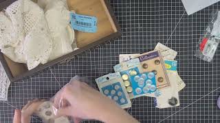 Show and Tell and Scrap Stamping with the Awkward Crafter