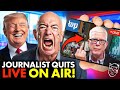 Journalist RIPS Earpiece Out And WALKS OFF Set, QUITS WaPo Live ON-AIR | Entire Broadcast IMPLODES