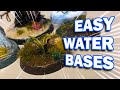 5 EASY water bases for your Warhammer or D&D miniatures!