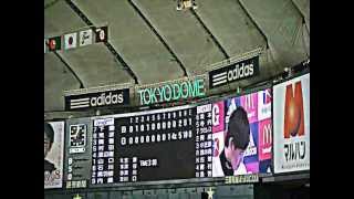 2011年10月22日巨人vs横浜　最終戦　内海投手涙のヒーローインタビュー