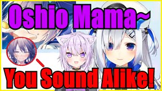 Kanata Pranked Oshio Mama By Imitating Okayu When She's Really There【Hololive | Eng Sub】