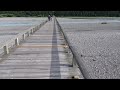 【japan walk】horai bridge in shizuoka the world longest wooden walking bridge