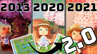 I Recreated My New Leaf Town AGAIN but with 2.0 ITEMS in New Horizons 🤯