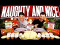 FAD DIET FOOD CHALLENGE | 24,000 CALORIES! | Naughty & Nice Christmas Special