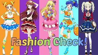 Fashion check!〜いちご＆あおい＆蘭＆おとめ＆ユリカversion〜