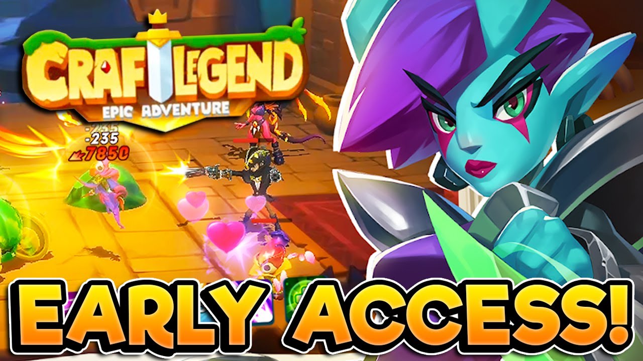 CRAFT LEGEND: EPIC ADVENTURE | Early Access Gameplay Preview - YouTube