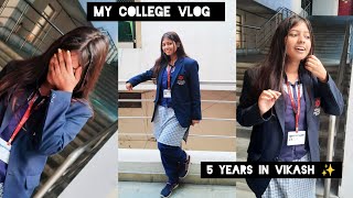 My college vlog |Vikash group of institutions| vikash degree college| b.com batch 2023|