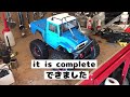 【tamiya gf01】タイヤ交換して走破性アップ⤴️しました。　i changed the tire and improved my running ability