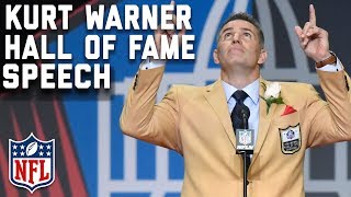 Kurt Warner's Hall of Fame Speech | 2017 Pro Football Hall of Fame | NFL