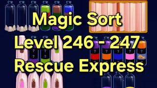 Magic Sort - Level 246 - 247 Rescue Express