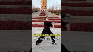 太极慢练功，缠劲不丢，周身一体需贯通 #taichi #taichiquan #kungfu #wushu #martialarts #taiji #taijiquan #太极 #太極拳 #功夫 #武