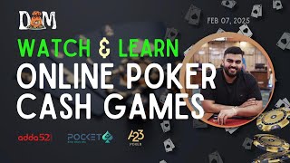 Recovery Stream! Rs. 100/200 Cash games! Free Preflop Ranges Available!