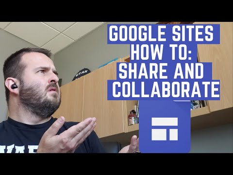 Google Sites step-by-step tutorial: Share and collaborate (3.1)