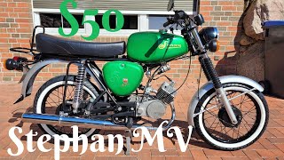 Simson S50 - CandyGreen - Tuning - Restauration - Neuaufbau