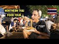 ULTIMATE northern thailand food tour at the CHIANG MAI Sunday night market 🇹🇭