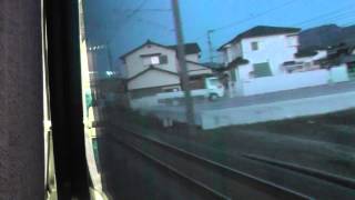 JR四国 2000系 特急いしづち3号 車窓進行方向右側 高松駅発車から坂出駅到着まで