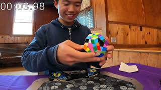 2:56 Official Megaminx Average!