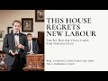 Oliver Besley | This House ABSTAINS from Regretting New Labour | Cambridge Union (6/8)