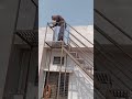 how to make stairs step installation || लोहे का जीना,सिडिया फिटिंग #stairs #welldigging #shorts