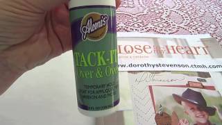 Creativedscrafter  Aleene's Tack It glue.