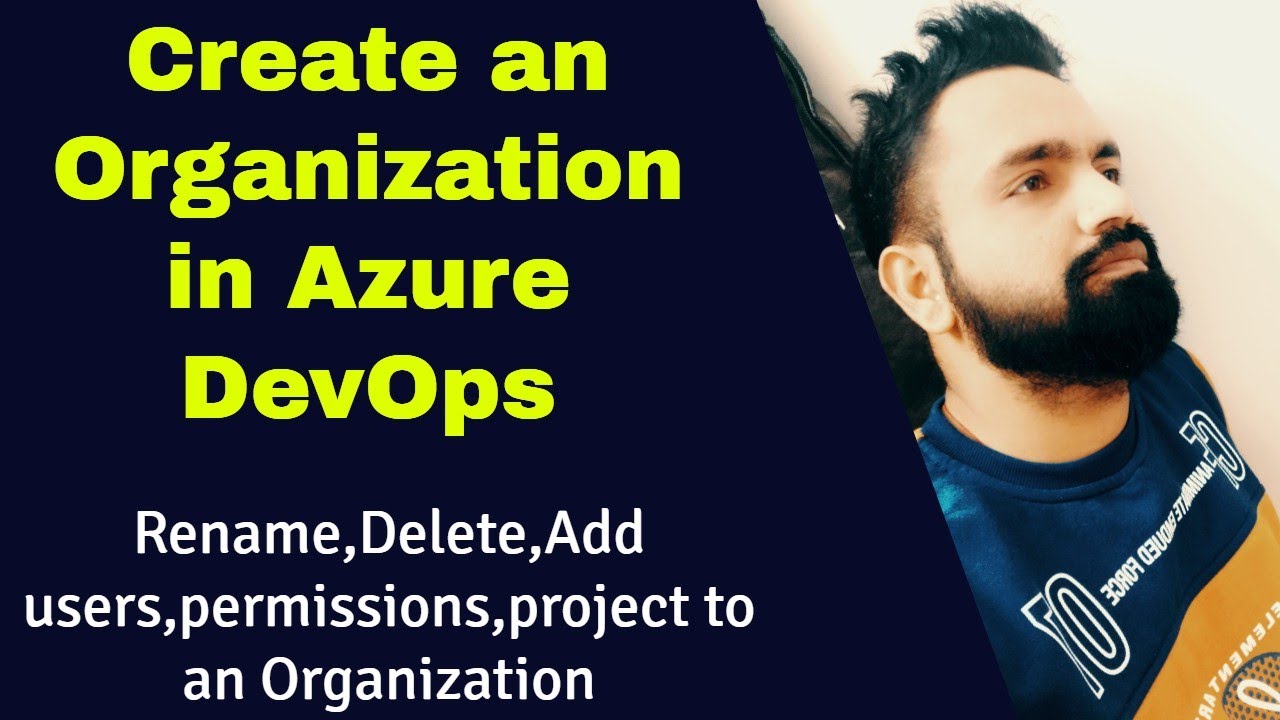 Azure Devops Organization Setup | Create An Organization In Azure ...