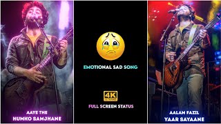 Arijit Singh Sad Songs Whatsapp Status🥺Ki Honda Pyaar 4k Fullscreen Status|New Superhit Songs#Shorts