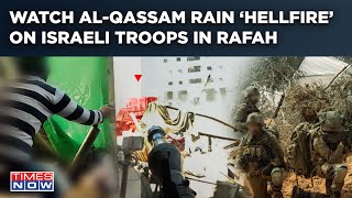 Al-Qassam Vs IDF In Rafah: RPG Strike Blows Up Israeli Tanks, Troops| Intense Battle Caught On Cam