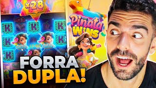 FORRADA! COMPREI OS MELHORES BONUS NO PIÑATA WINS E DEU FORRA! *pinata wins slot*