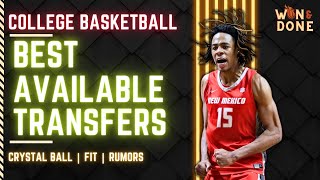College Basketball Transfer Portal | Best Players Available | Coleman Hawkins | AJ Hoggard