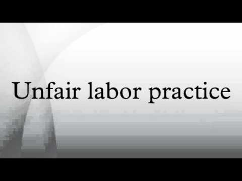 Unfair Labor Practice - YouTube