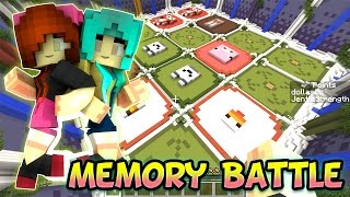 Memory Battle with Jenny - Minecraft Realms Minigame