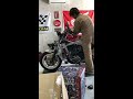 「fcr交換後の初エンジン始動.」cbr400f shorts