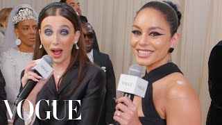 Vanessa Hudgens is Shocked By All the Met Gala "Iconic-ness" | Met Gala 2023 With Emma Chamberlain