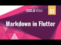 [4K][Null Safety] FLUTTER 2 - 51. Markdown in Flutter