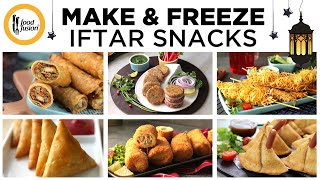 Make \u0026 Freeze Iftar Snacks Recipes by Food Fusion