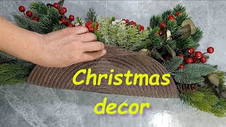 SUPER idea of a Christmas decor with your own hands. A HOLIDAY with your own hands.