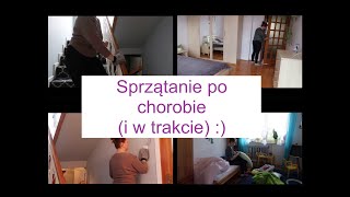 Sprzątanie po chorobie i w trakcie