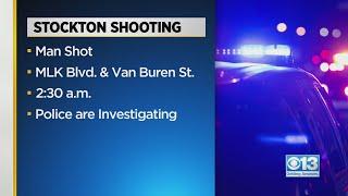 Man Shot In Stockton, Police Investigating