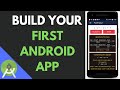 Build Your First Android App (Beginner)