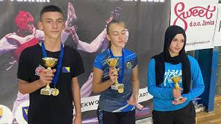 TKD KLUB CRNI LABUDOVI VISOKO OSVOJIO DEVET MEDALJA NA MEĐUNARODNOM TURNIRU U ZENICI