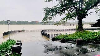 Tình Hình Mưa Lũ Tại Huế Lúc Này // Cầu Gỗ Lim Đã Ngập Trong Nước 22/10