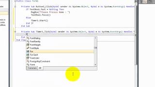 Visual Basic 2010 Tutorial Process Kill