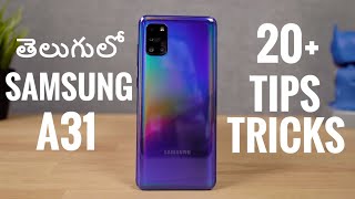 Samsung A31 20+ Tips and Tricks In Telugu