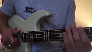 Shred-Lick #4 - Marcus Miller - slap triplets