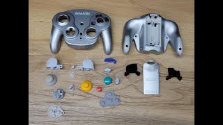 Nintendo GameCube WaveBird Controller Restoration Step By Step Guide Disassemble Clean & Reassemble